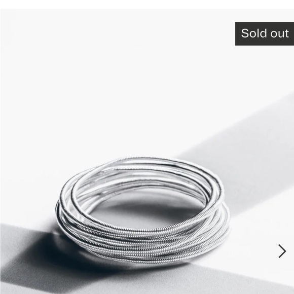 Silver bangles - see all photos. Sold out online - Picture 6 of 10